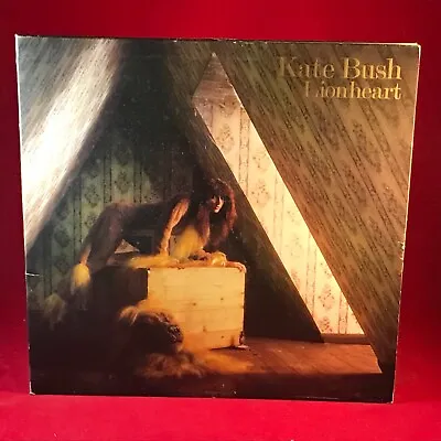 KATE BUSH Lionheart 1978 UK Vinyl LP + INNER Hammer Horror Original Wow • £16.98