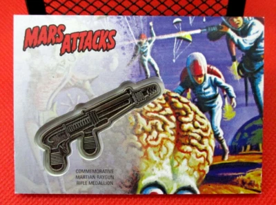 £76.90 • Buy Mars Attacks  The Revenge Silver  Medallion Cm-em 08 /15 Topps 2017