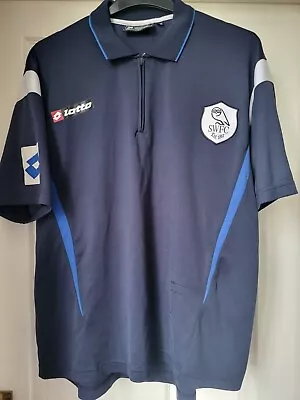 Mens Football Top - Sheffield Wednesday - Training 2008 Lotto - Polo Shirt - XXL • £18.99