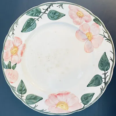 Vintage Villeroy & Boch Wild Rose Pink 8”  Salad Plate Chipped And Stained • $1.99