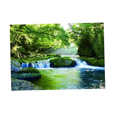 Aquarium Backgrounds - 3D Effect Adhesive Forest Style Poster Fish Tank • $18.77