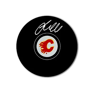 Jacob Markstrom Calgary Flames Autographed Hockey Puck • $51.04