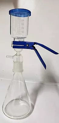 $98 • Buy Lab Vacuum Filtration Distillation Apparatus 1000mL Filtering Flask