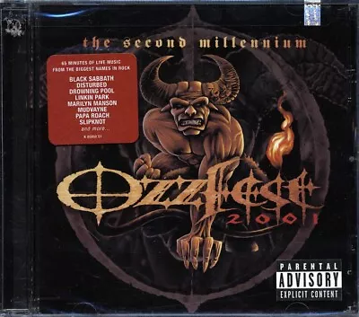 CD Black Sabbath Linkin Park Slipknot Marilyn Manson Etc. - Ozzfest 2001: Th • $13.53