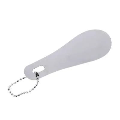 Metal Shoe Horn Stainless Steel Spoon Shoehorn Shoes Lifter Tool Keychain Travel • $6.25