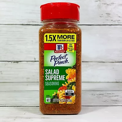 McCormick Perfect Pinch Salad Supreme Mixed Spices Seasoning 8.25 Oz • $9.49