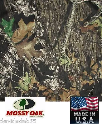 3-USA Made MOSSY OAK BREAK UP HD Camouflage CAMO Bandana BANDANNA Head Wrap • $24.99