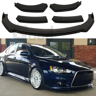 For Mitsubishi Lancer CE CJ CY CF 4Pc Front Bumper Lip Splitter Spoiler Body Kit • $84.99