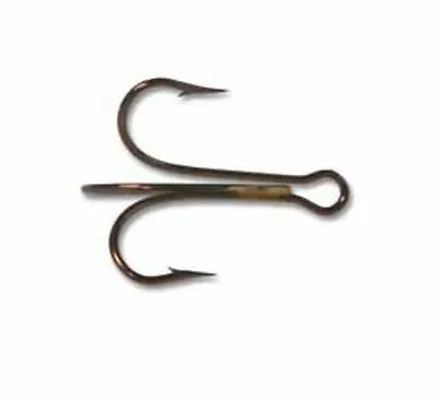 Mustad 7790X Open Shank Treble Hooks - Size 6 - Bulk Pack Of 25 - RARE  • $9.99