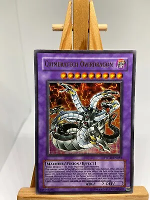 Chimeratech Overdragon - Ultra Rare POTD-EN034 - NM - YuGiOh • £9.95