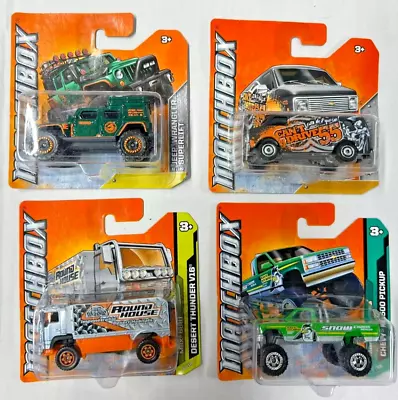 Matchbox Mattel 2011 Vintage Trucks & Jeeps (x4) Brand New & Sealed • £17.95