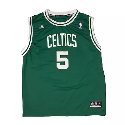 Adidas NBA Boston Celtics Kevin Garnett #5 Basketball Jersey Green M • $11.90