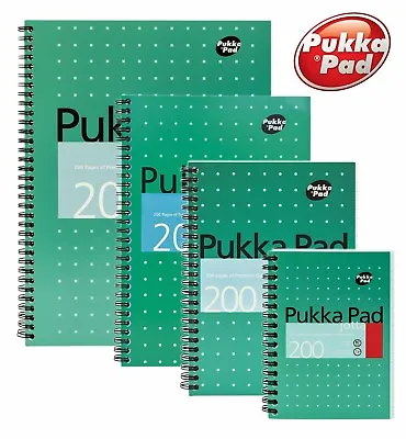 Pukka Pad Metallic Jotta Notebook 200 Pages 80gsm Buy More Save More - All Sizes • £2.99