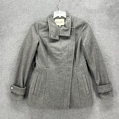 Rachel Roy Coat Women’s XS Gray Snap & Full Zip Wool Blend Jacket • $35.69