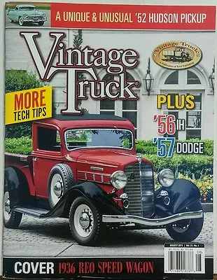 Vintage Truck Aug 2015 1936 REO Speed Wagon Hudson Pickup Dodge FREE SHIPPING Sb • $11.95