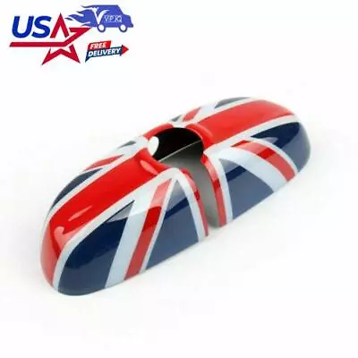 Union Jack Rear View Mirror Cover Housing Fit For 14-18 BMW MINI Cooper F56 F55 • $19.87