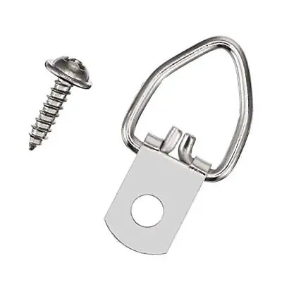 D Ring Picture Hangers （100 Pack） Heavy Duty With Screws For Hanging Clock  • $20.74