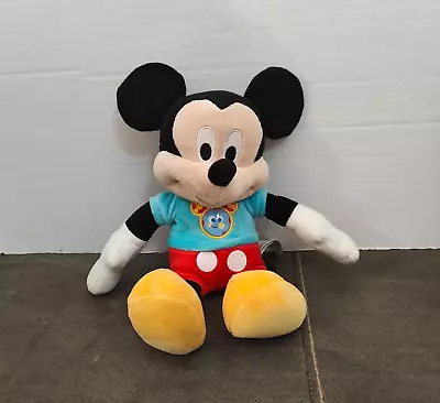 Disney Mickey Mouse Clubhouse Fun Talking Singing Plush Mickey Doll 12”  • £14.48