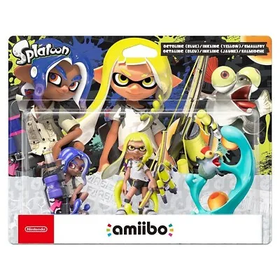 $159.99 • Buy Splatoon 3 Nintendo Amiibo: Blue Octoling, Yellow Inkling And Smallfry 3-Pack
