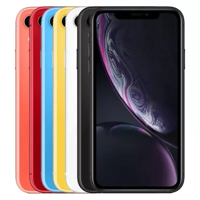 Apple IPhone XR - All Sizes & Colours (UNLOCKED) Very Good Condition Smartphone • £169.99