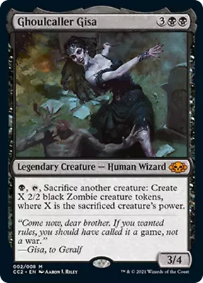Ghoulcaller Gisa | CC2 Commander Collection: Black | NM | MTG EDH Zombie Tribe • $6