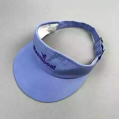 Vintage Steamboat Ski Resort Visor Hat Cap Purple Snowboard Colorado Outdoor 90s • $19.99