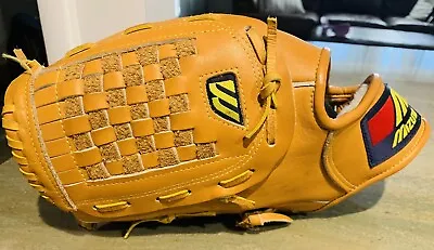 Mizuno MZ1202 Pro Model Leather Baseball Softball Glove Tartan Web LeftThrow • $15