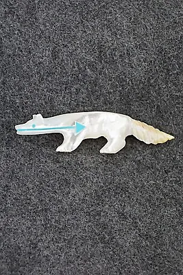 Fox Zuni Fetish Carving - Andres Quandelacy • $180