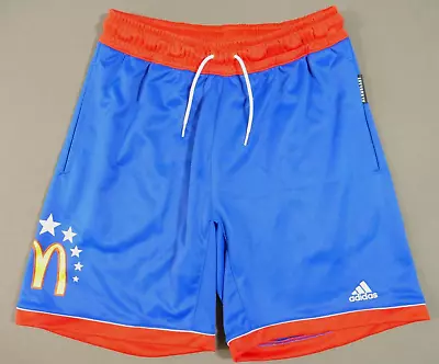$65.60 • Buy Adidas X McDonalds Shorts Mens Medium All American Basketball Drawstring New