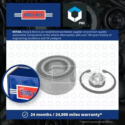 Wheel Bearing Kit Fits JAGUAR I-PACE X590 Rear 2018 On QG B&B Quality Guaranteed • £32.19