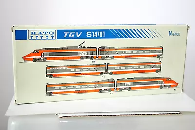 French Railroad Tgv S14701  Passenger Set  -- Kato N Scale • $189.99