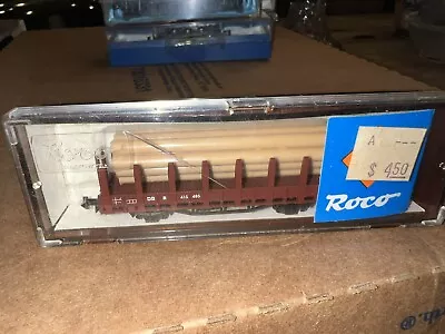N Scale Roco 02314 S Original Box Log Flat Train Cars • $14.99