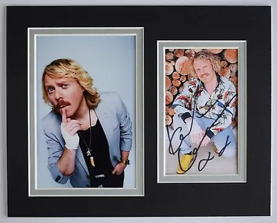 Leigh Francis Keith Lemon Signed Autograph 10x8 Photo Display Celebrity Juice • £19.99