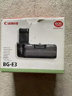 Canon Slr BG-E3 Battery Grip.  • £38.25