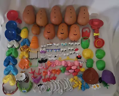 Mr Potato Head Mrs Lot 100+ Pieces Toy Story Vintage Bodies And Various Parts • $49.99
