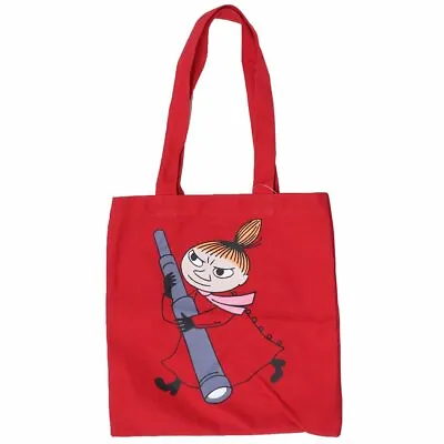 Moomin Color Tote Bag ( Telescope ) Flat Type Little My Character Japan Cute • $38.33