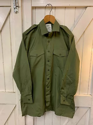 £8.99 • Buy Genuine British Army General Service Olive Drab Shirts,Short And Long Sleeve