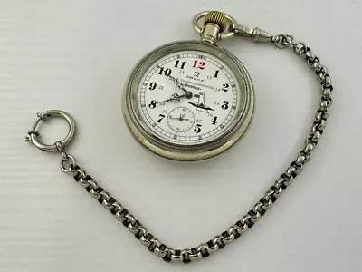 Omega Hundius 6 U-boat Kriegsmarine WW2 Vintage 1939-1945 Swiss Men Pocket Watch • $599.99