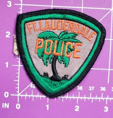 Ft. Lauderdale Florida Police Patch-vintage • $6.50