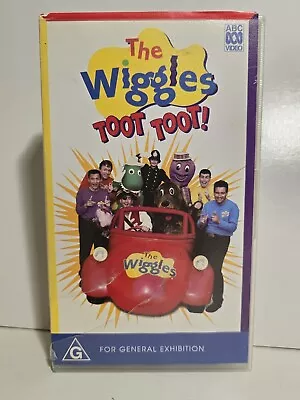 The Original Wiggles ABC Kids The Wiggles Toot Toot! Vintage VHS Cassette RARE  • $24.73