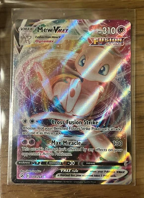 $0.99 • Buy Mew VMAX - 114/264 - Pokemon Fusion Strike Sword & Shield Ultra Rare Card NM