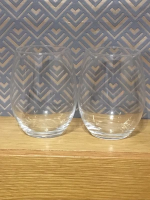 £7.99 • Buy Chef & Sommelier Primary Tumblers Pack Pair Gin Cocktail Elegant French Glass