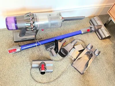 $200 • Buy Dyson V11 SV14 Torque Drive Cordless Stick Vacuum Cleaner In Blue With Tools