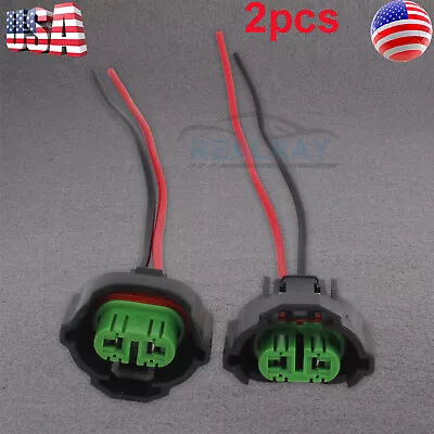 Head Light Low Beam Bulb Wire Pigtail Harness Connector For Honda Toyota Subaru • $7.50