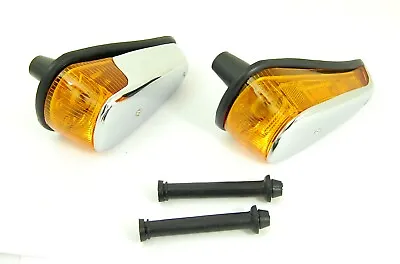 Turn Signal Assembly Set Amber  Fits Volkswagen Type1 Bug & Thing 70-79 • $66.99