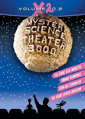 MYSTERY SCIENCE THEATER 3000 VOLUME 10.2 New Sealed 4 DVD Set MST3K • $38.97