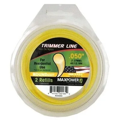 Trimmer LineRound .050x50' By MAXPOWER PRECISION PARTS #333050 • $8.25