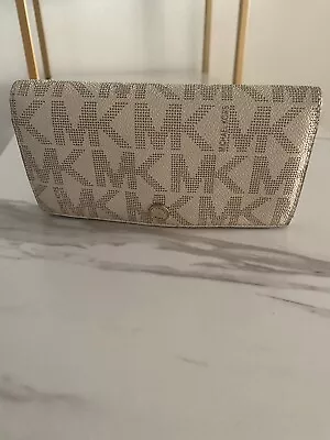 Michael Kors Canvas Monogram Long Wallet • $17