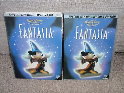 Fantasia DVD Special 60th Anniversary Edition Classic Disney Musical Anthology • £12.95