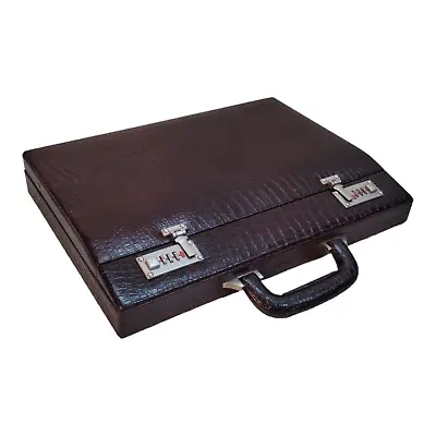 LINDSEY STREET Leather Briefcase For Men Premium Quality Leather Handbag For Men • $124.99